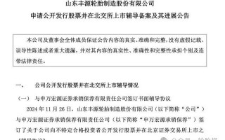 山东丰源轮胎：从亏损到盈利，北交所上市之路不平坦