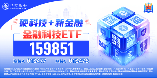 交易强预期！大智慧连续涨停，金融科技ETF（159851）尾盘冲高斩获三连阳，资金顺势增仓4亿份！-第3张图片-成都西京哮喘病研究院