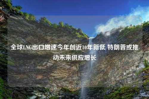 全球LNG出口增速今年创近10年新低 特朗普或推动未来供应增长