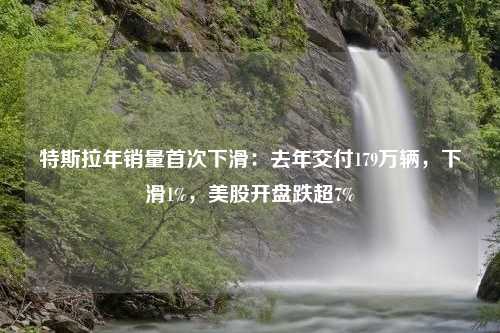 特斯拉年销量首次下滑：去年交付179万辆，下滑1%，美股开盘跌超7%