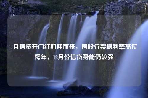 1月信贷开门红如期而来，国股行票据利率高位跨年，12月份信贷势能仍较强