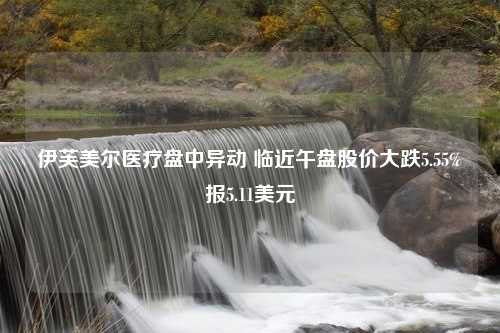 伊芙美尔医疗盘中异动 临近午盘股价大跌5.55%报5.11美元