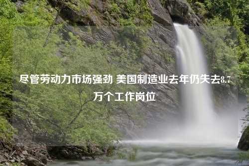 尽管劳动力市场强劲 美国制造业去年仍失去8.7万个工作岗位