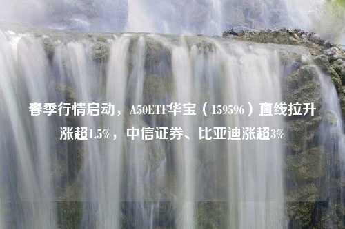 春季行情启动，A50ETF华宝（159596）直线拉升涨超1.5%，中信证券、比亚迪涨超3%