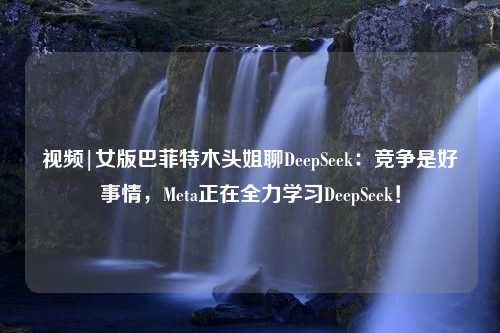 视频|女版巴菲特木头姐聊DeepSeek：竞争是好事情，Meta正在全力学习DeepSeek！