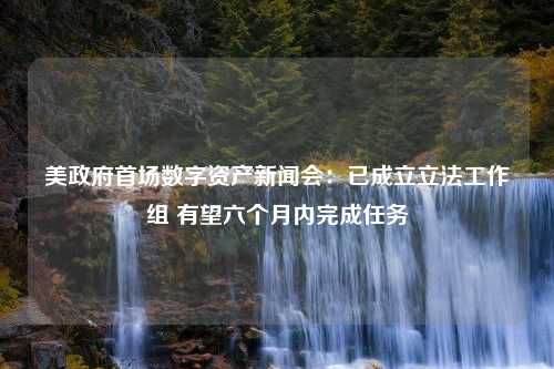 美政府首场数字资产新闻会：已成立立法工作组 有望六个月内完成任务