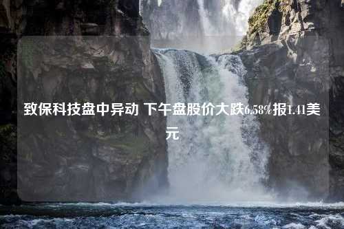 致保科技盘中异动 下午盘股价大跌6.58%报1.41美元